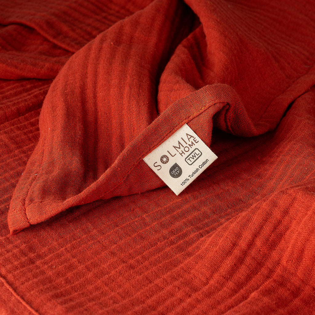 Arven Muslin Bath & Hand Towel Set