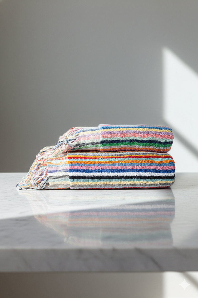 Sky Loom Turkish Towel Set - Multicolor