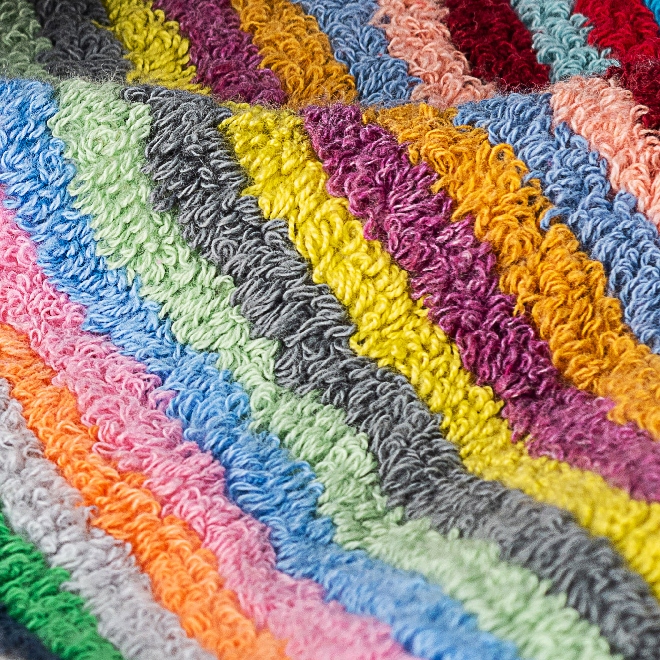 Sky Rainbow Bath & Hand Towel Set