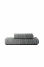 Luxury Soft Aura 100% Turkish Cotton 2-Piece Towel Set - Anthracite