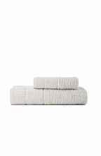 Luxury Soft Aura 100% Turkish Cotton 2-Piece Towel Set - Grey