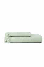 Luma Loom Turkish Cotton 2 Piece Towel Set – Green