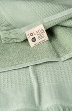 Luma Loom Turkish Cotton 2 Piece Towel Set – Green