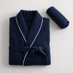 Naturelia Waffle Robe + Hair Towel Set