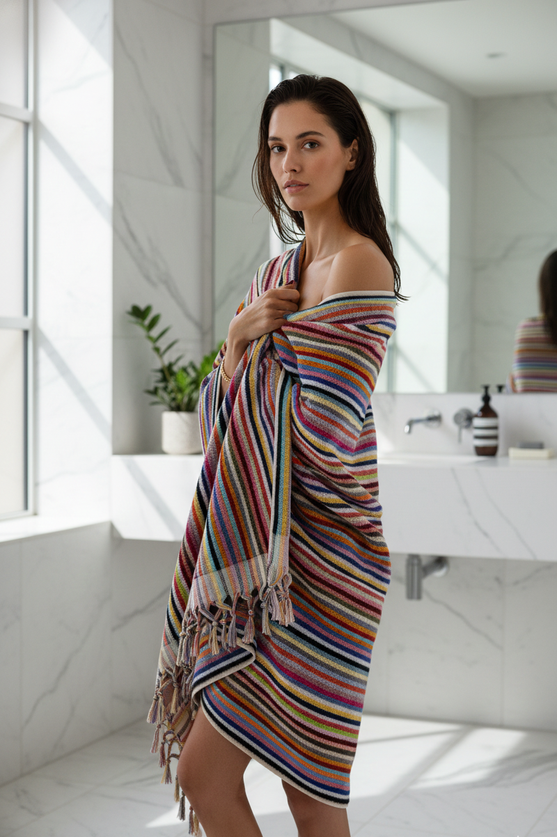 Sky Loom Turkish Towel Set - Multicolor