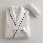 Naturelia Waffle Robe + Hair Towel Set